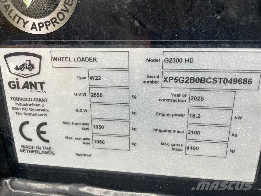 GiANT G2300 HD Ładowarki kołowe