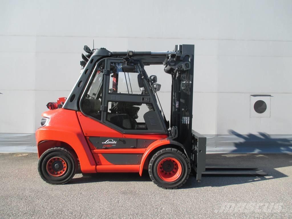 Linde H 80 D Wózki Diesla