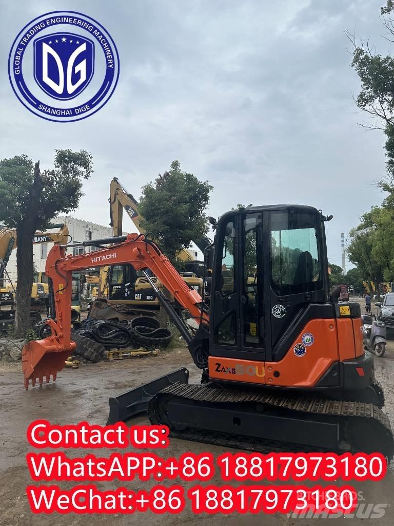Hitachi ZX 50 U Minikoparki