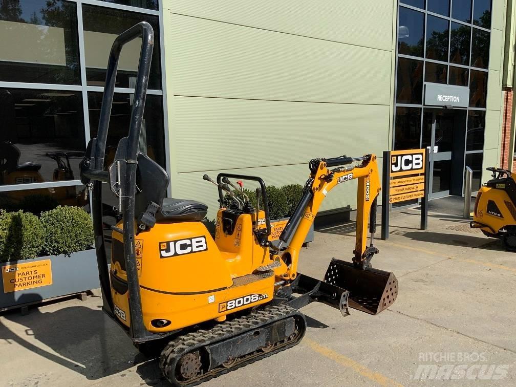 JCB 8008 Minikoparki