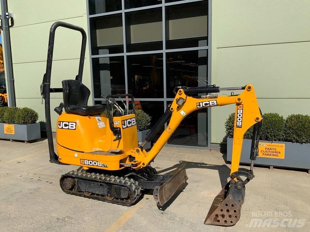 JCB 8008 Minikoparki
