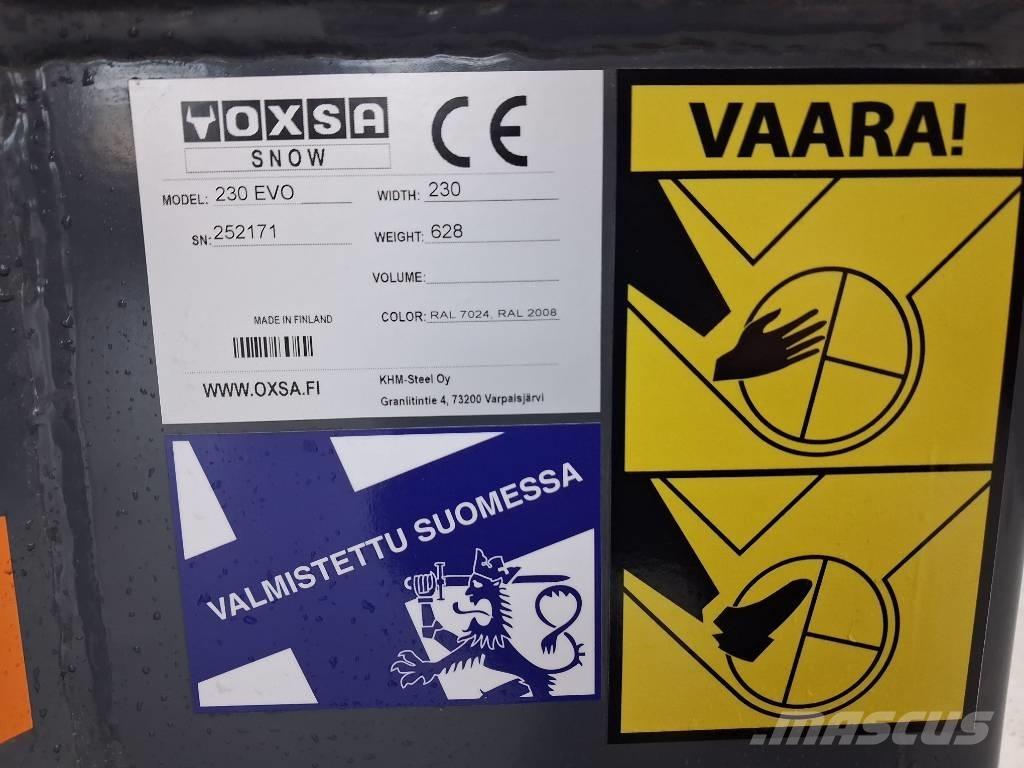 Oxsa 230 EVO Pługi wirnikowe