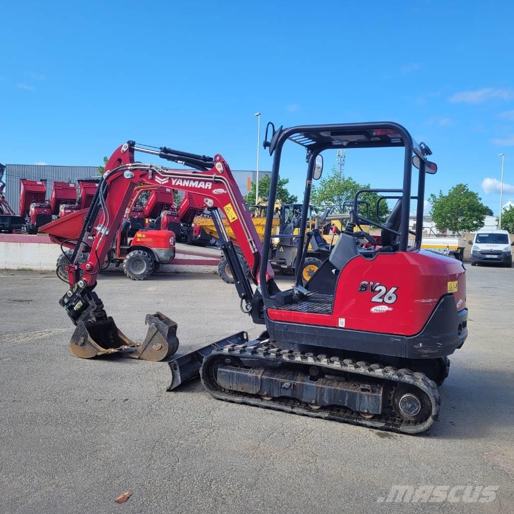 Yanmar SV26 Ess+ Minikoparki