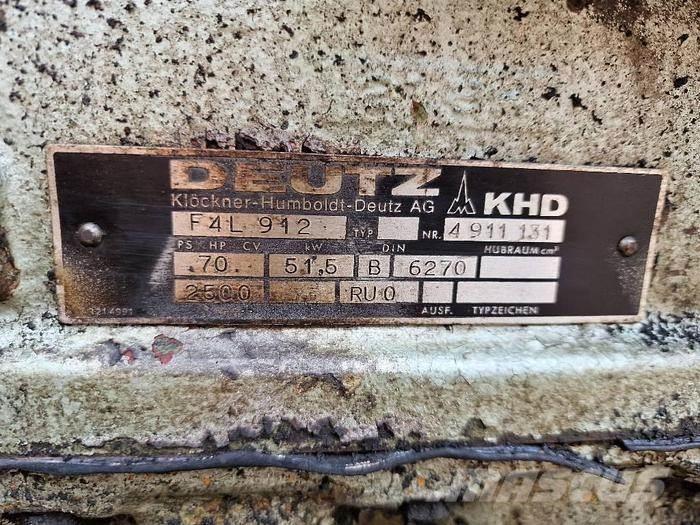  Engines F4L912 Transport - Inne