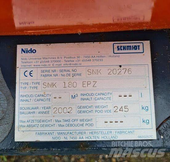Nido SNK180 EPZ Lemiesze i pługi śnieżne