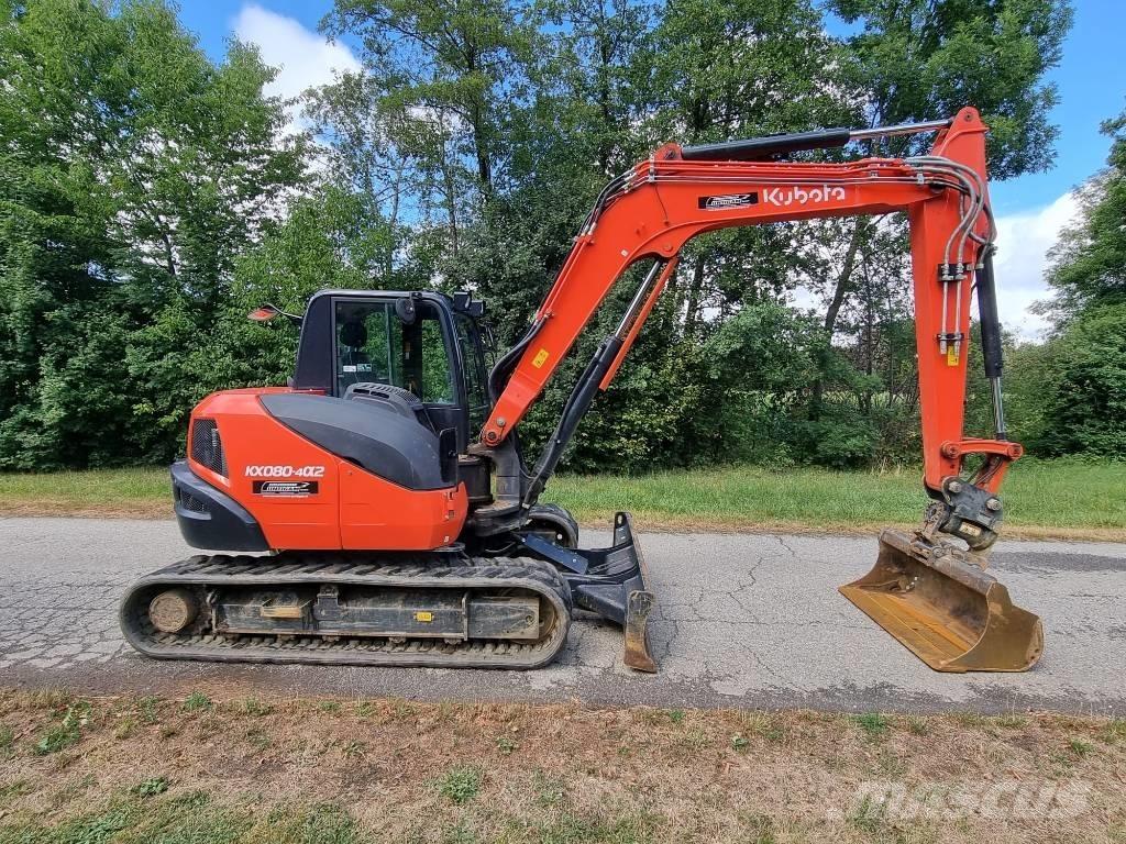 Kubota KX 080-4a2 Minikoparki