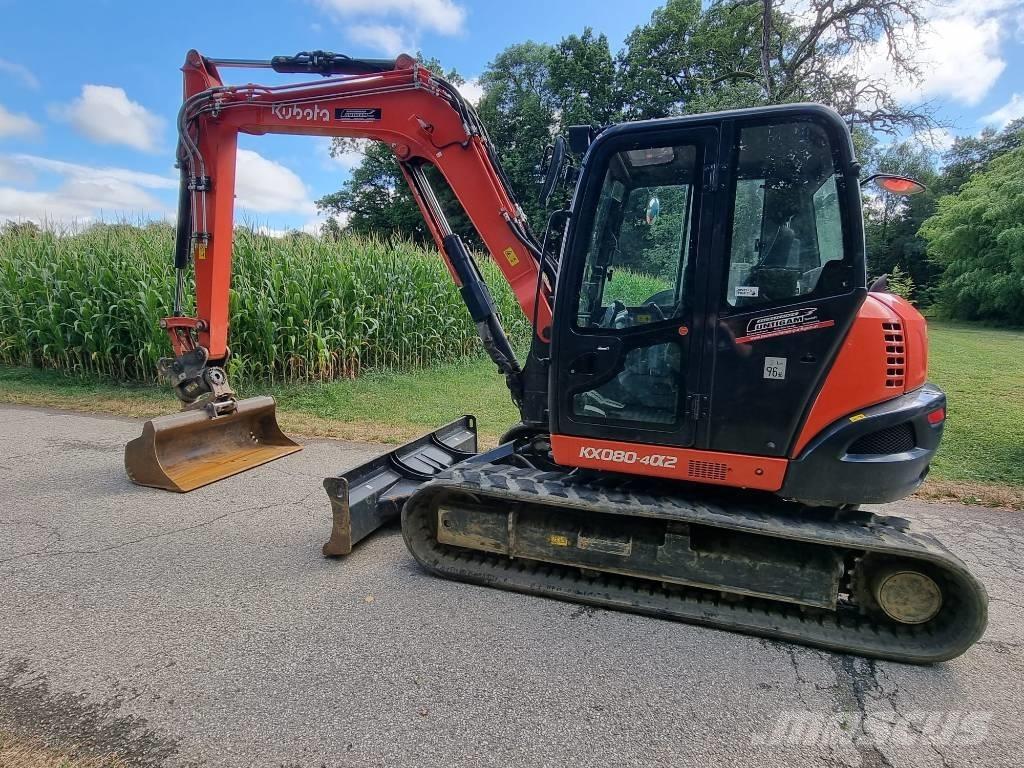 Kubota KX 080-4a2 Minikoparki