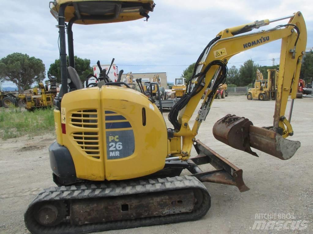 Komatsu PC 26 MR-3 Minikoparki