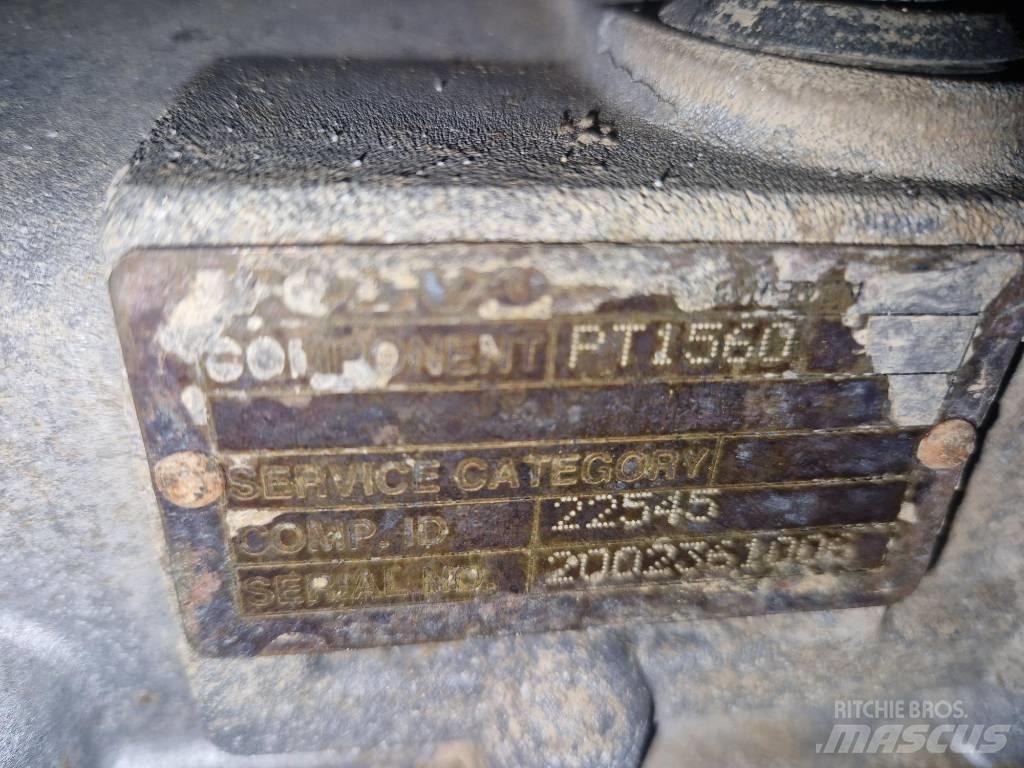 Volvo PT1560 Przekładnie i skrzynie biegów