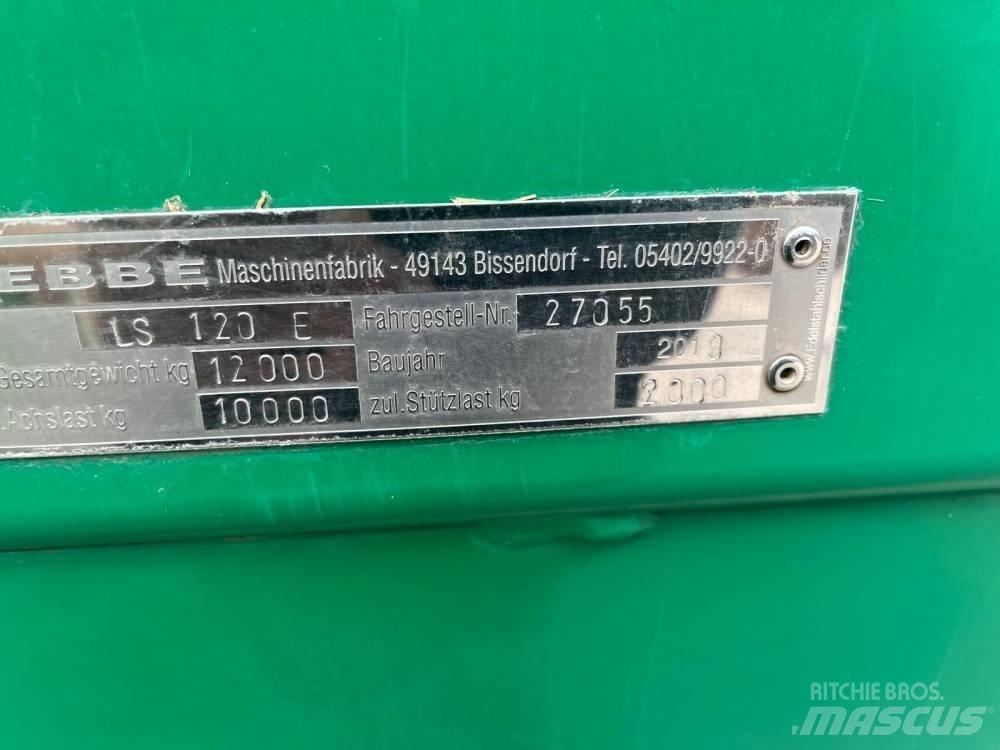 Tebbe 120 LS Rozrzutnik obornika