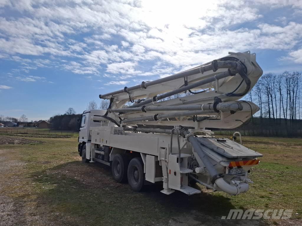 Mercedes-Benz Actros Samojezdne pompy do betonu