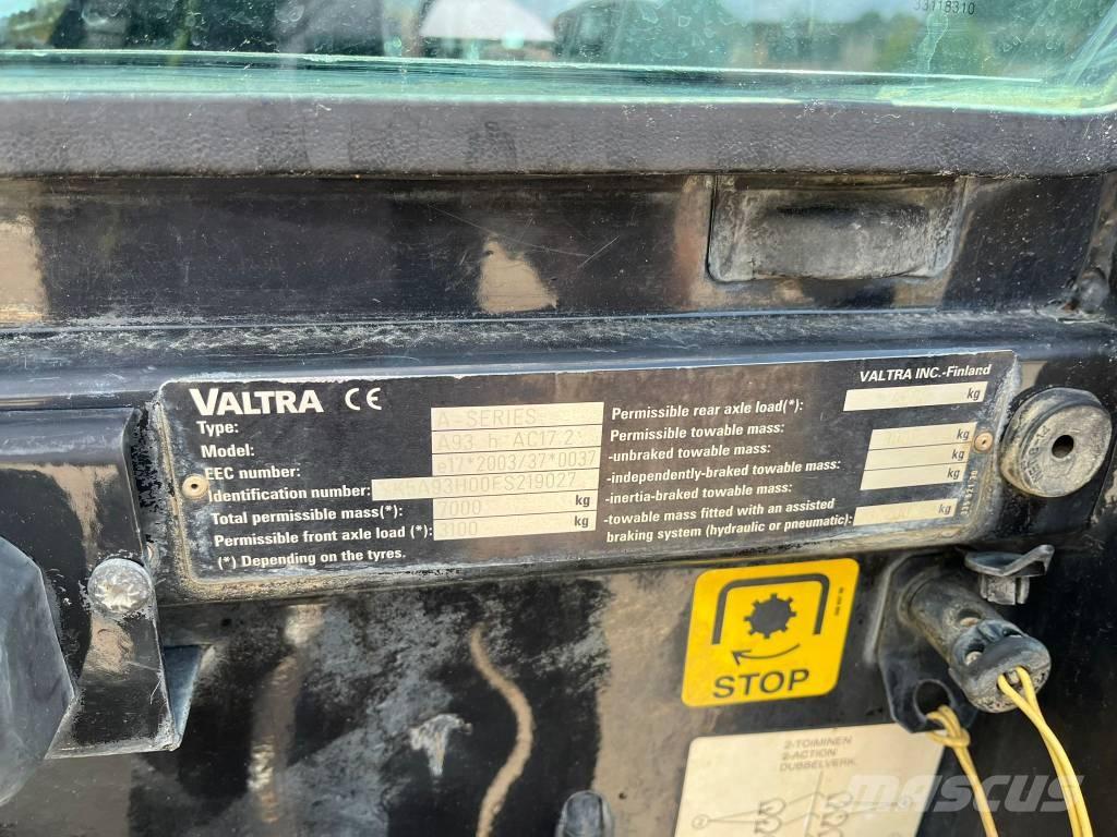 Valtra A 93 Ciągniki rolnicze