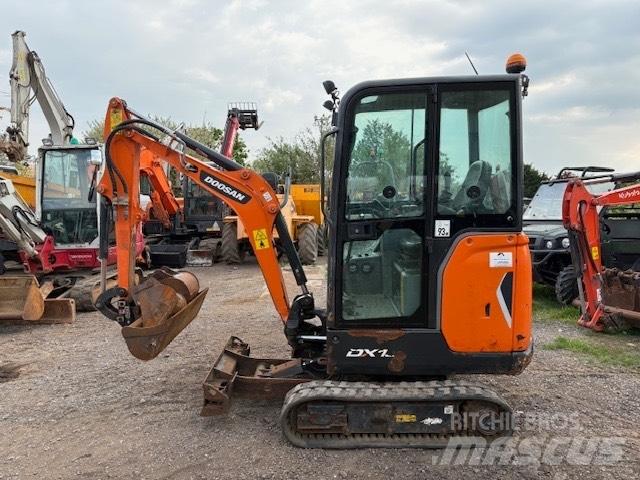 Doosan DX 19Z Minikoparki