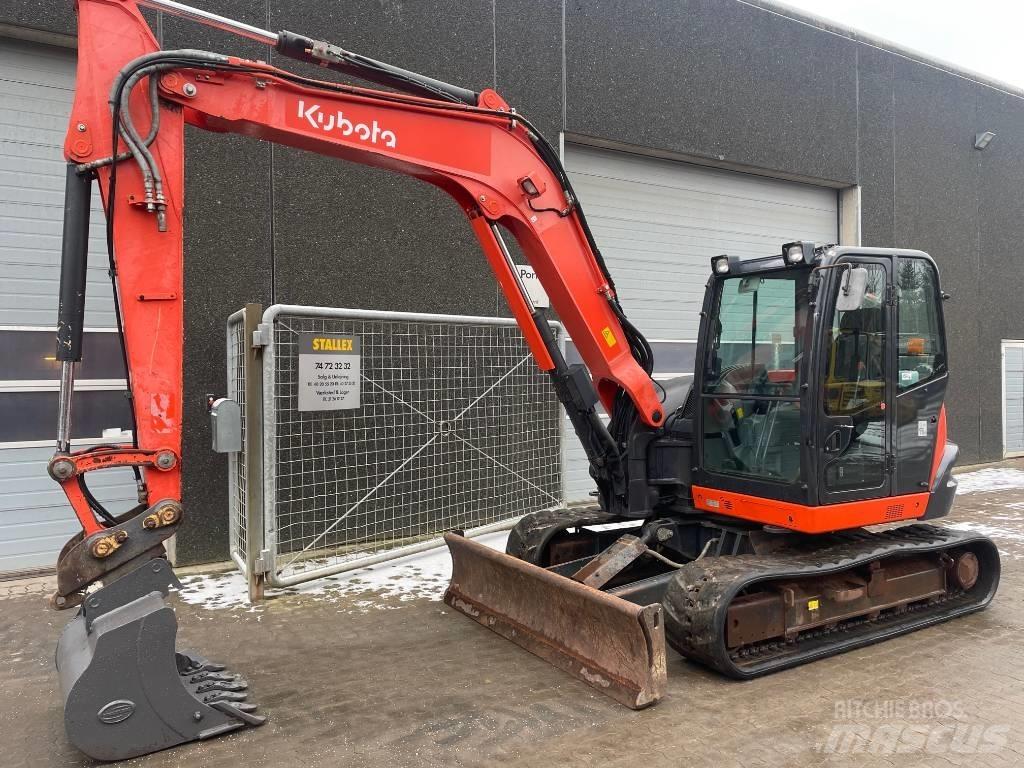 Kubota KX080-4a Midikoparki  7t - 12t