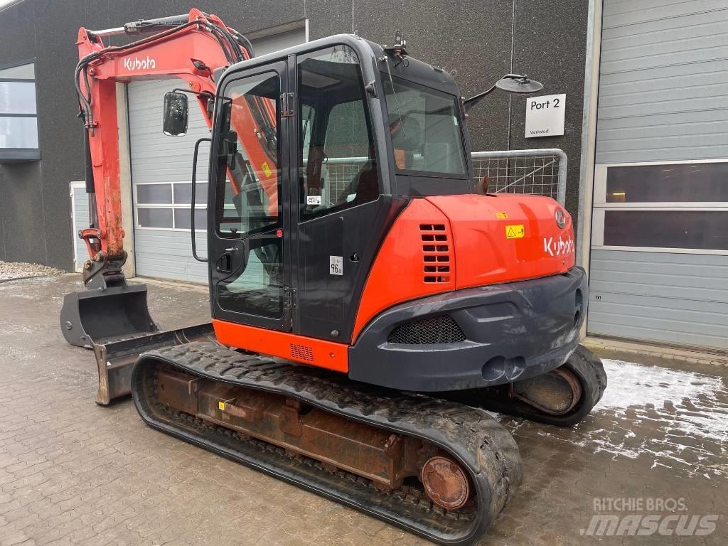 Kubota KX080-4a Midikoparki  7t - 12t