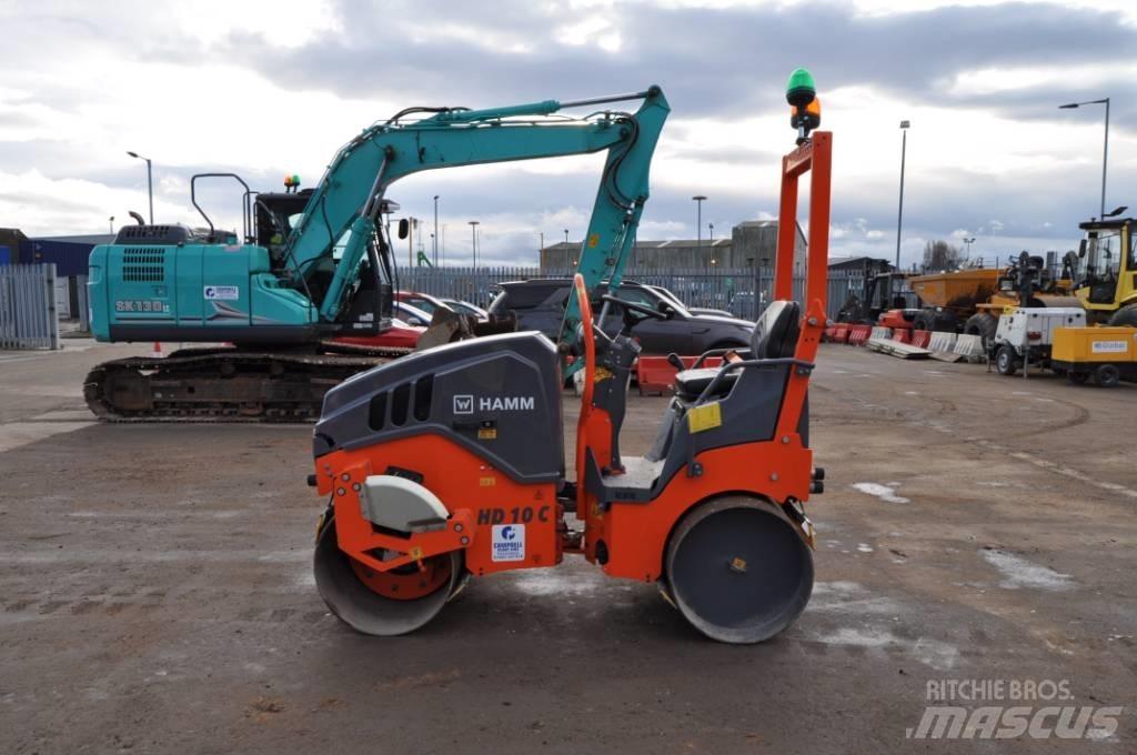 Hamm HD 10 C VV Walce dwubębnowe