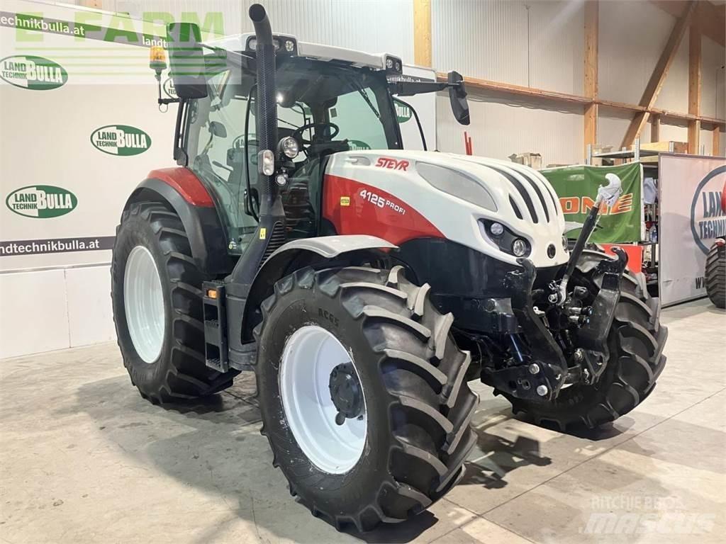 Steyr 4125 profi Ciągniki rolnicze