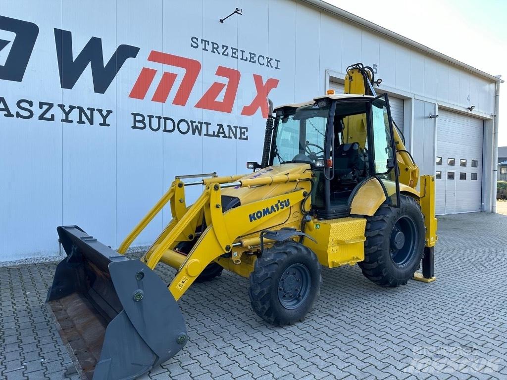 Komatsu WB93R Koparko-ładowarki