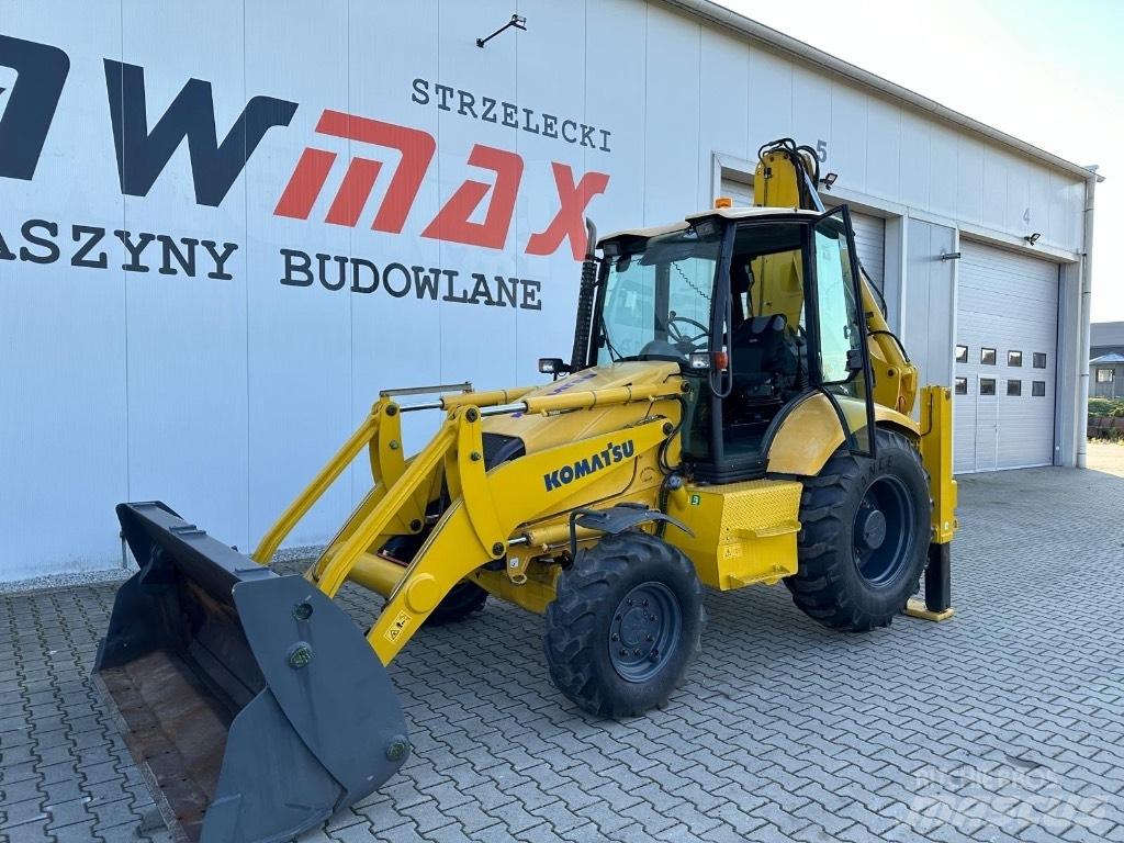 Komatsu WB93R Koparko-ładowarki