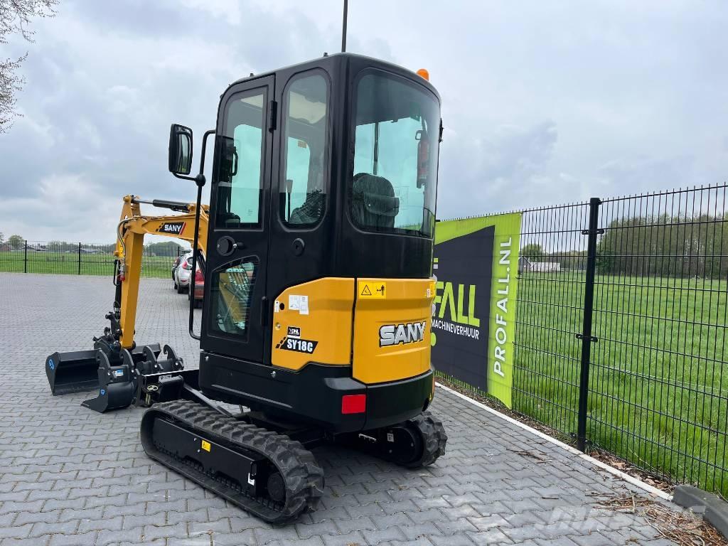 Sany SY 18 C Minikoparki