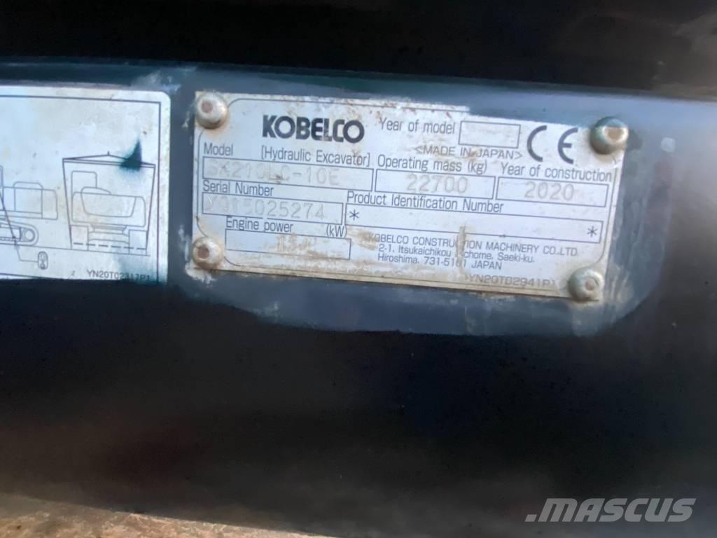 Kobelco SK210LC-10E Koparki gąsienicowe