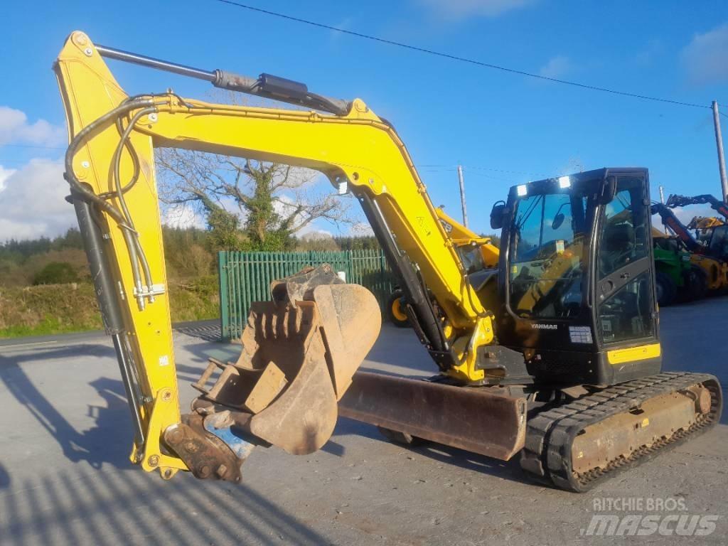 Yanmar Vio 82 Koparki gąsienicowe