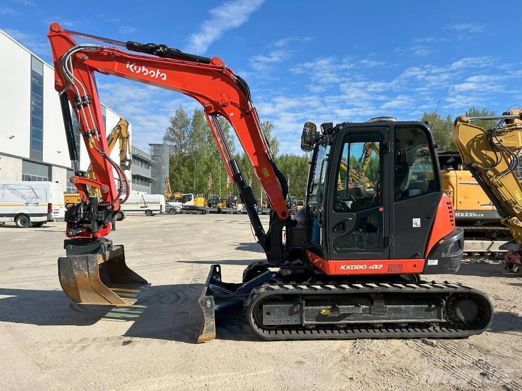 Kubota KX 080-4 A2 Midikoparki  7t - 12t