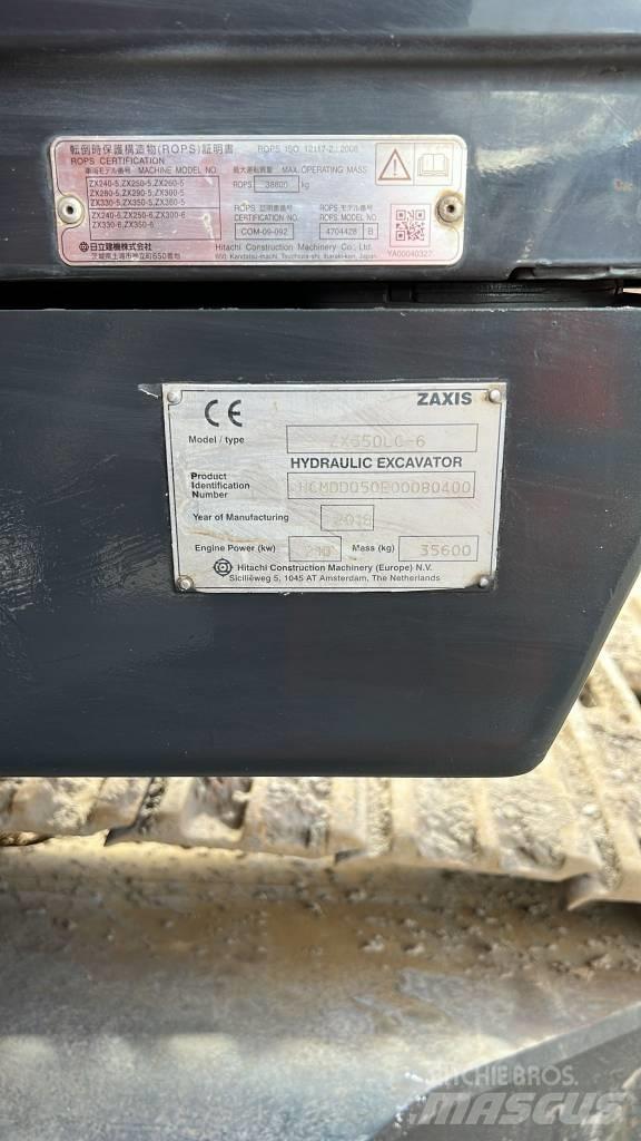Hitachi ZX350-6 Koparki gąsienicowe