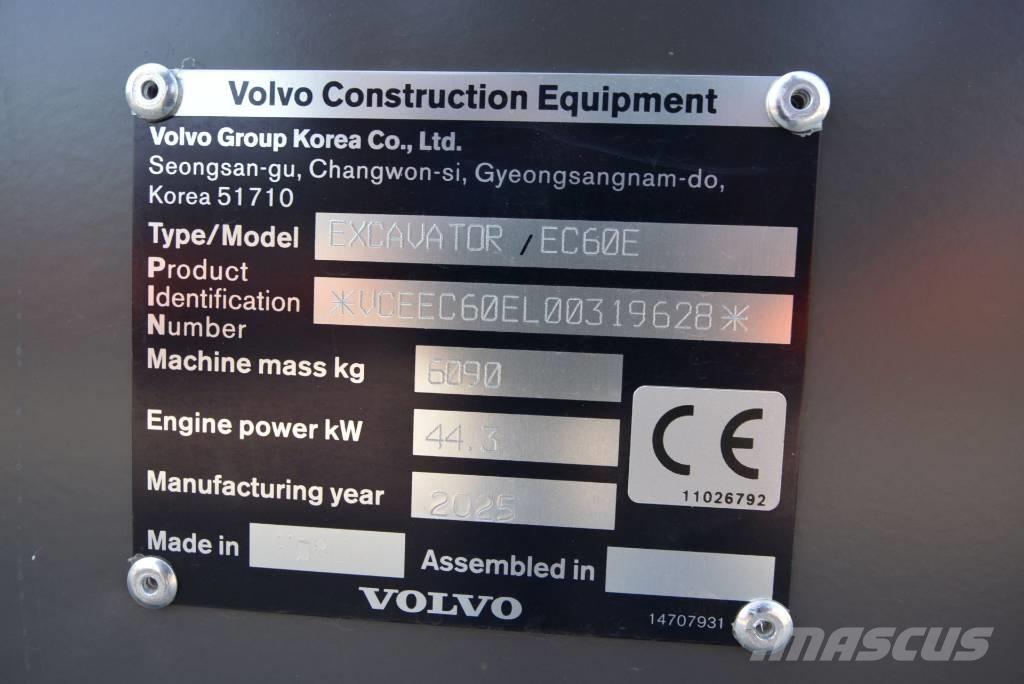 Volvo EC 60 E Minikoparki