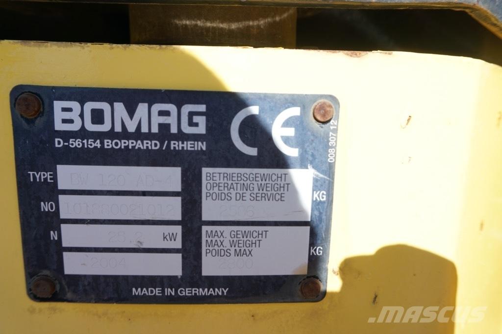 Bomag BW 120 AD-4 Walce dwubębnowe