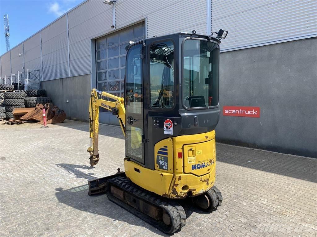 Komatsu PC16R-3HS Koparki kołowe