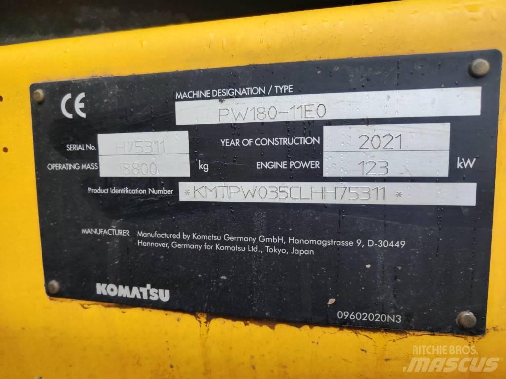 Komatsu PW180-11 Koparki kołowe