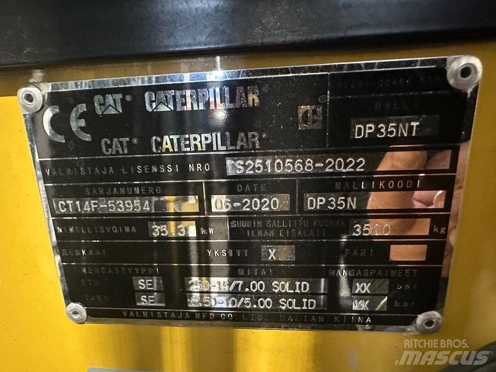 CAT DP35NT Wózki Diesla
