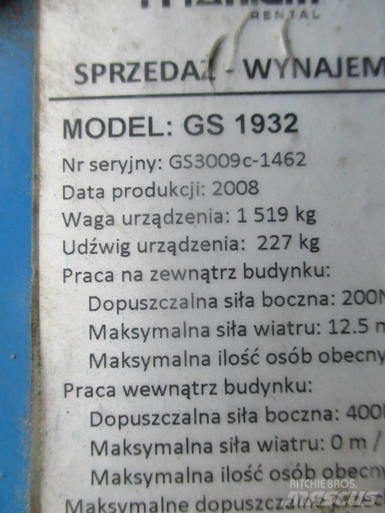 Genie GS 1932 Podnośniki nożycowe