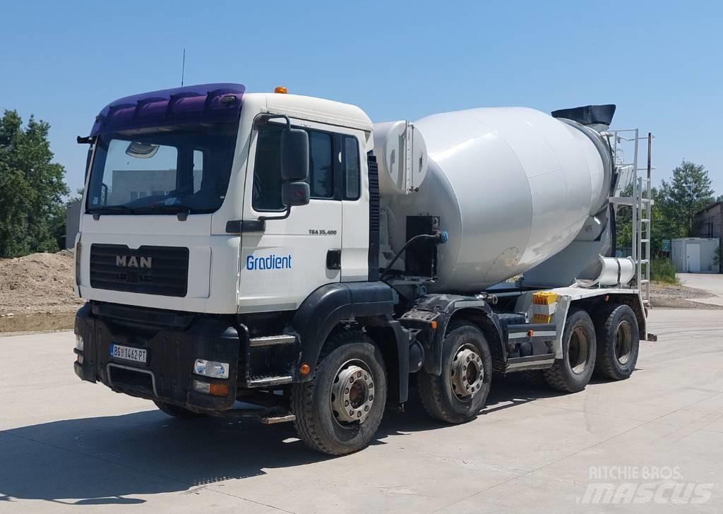 MAN TGA 35.400 Gruszki do betonu