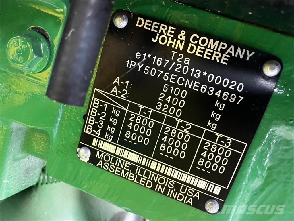 John Deere 5075E Ciągniki rolnicze