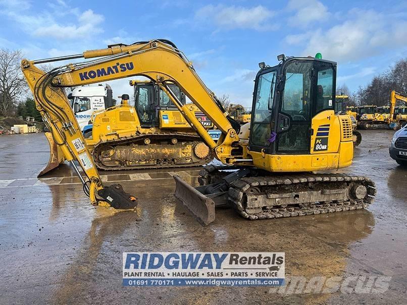 Komatsu PC 80 MR-5 Midikoparki  7t - 12t