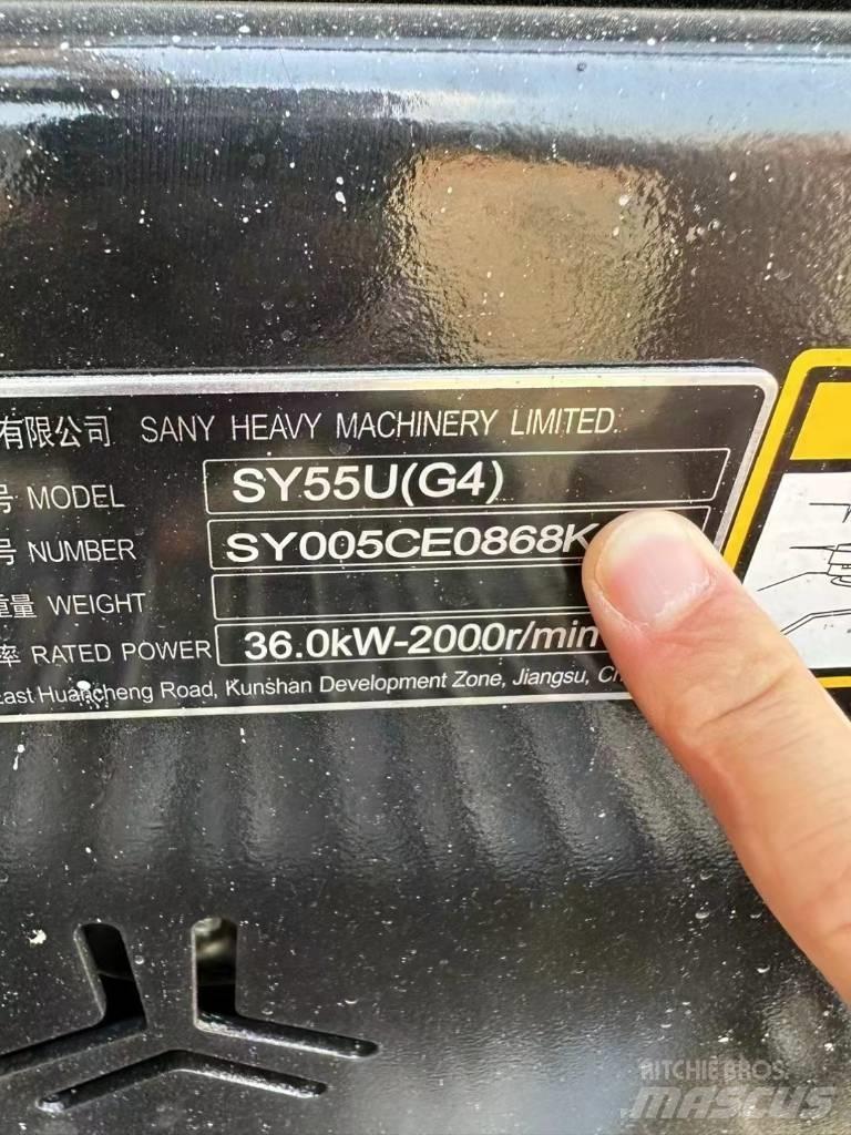 Sany SY 55 U Minikoparki