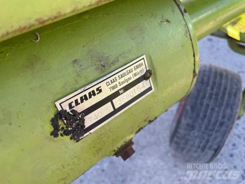 CLAAS 740 S Zgrabiarki i przetrząsacze