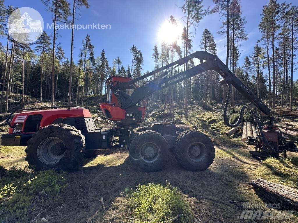 Komatsu 951 Harwestery