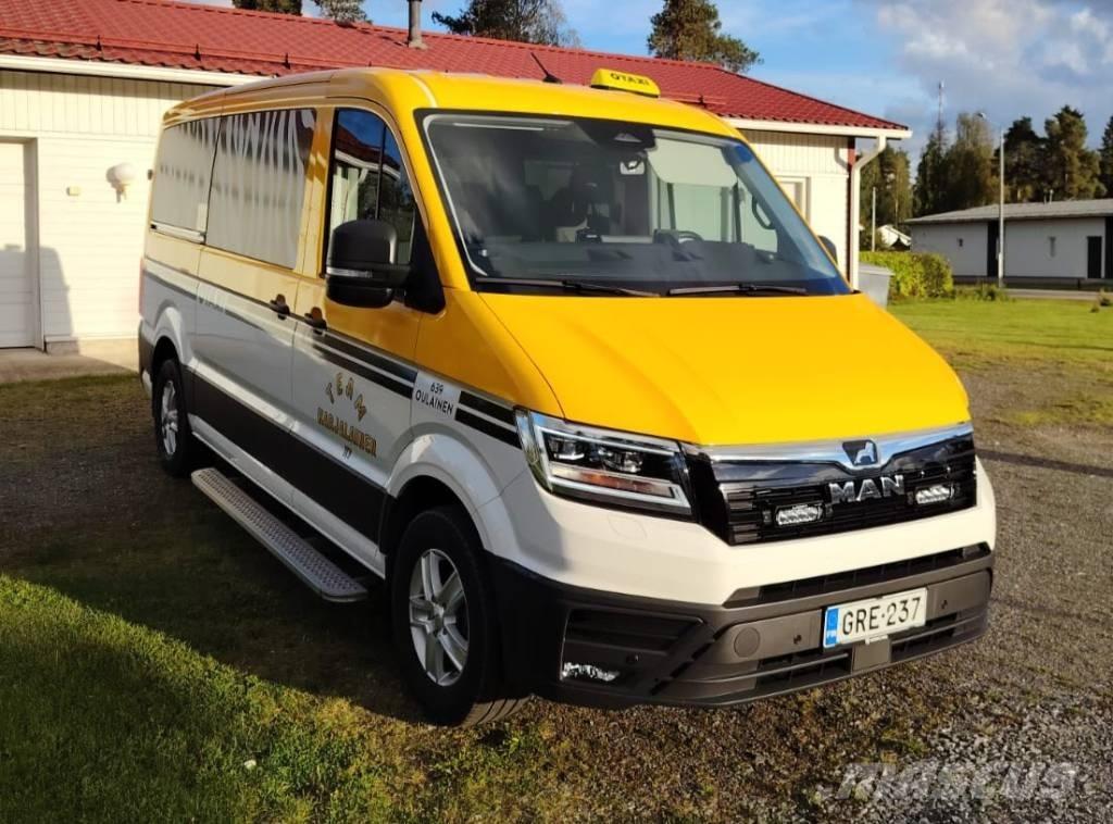 MAN TGE 3.180 Samochody dostawcze ze skrzynią zamkniętą