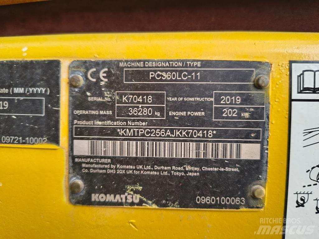 Komatsu PC 360 LC- 11 Koparki gąsienicowe