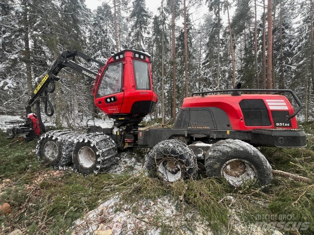 Komatsu 931xc Harwestery