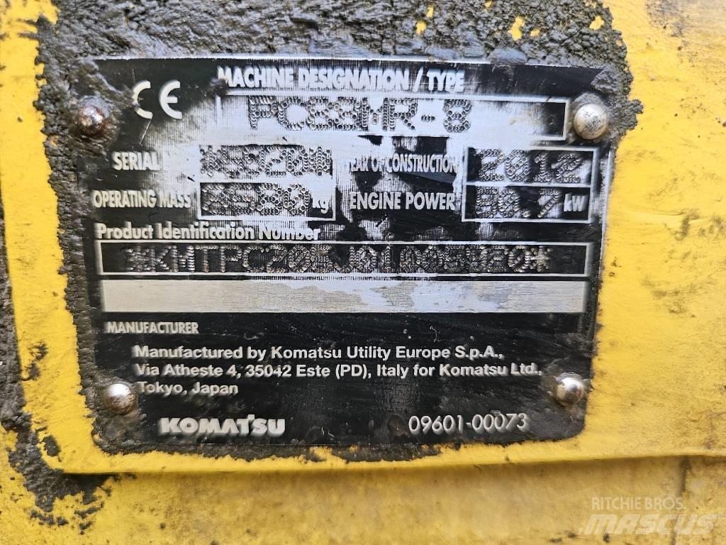 Komatsu PC 88 MR-8 Midikoparki  7t - 12t