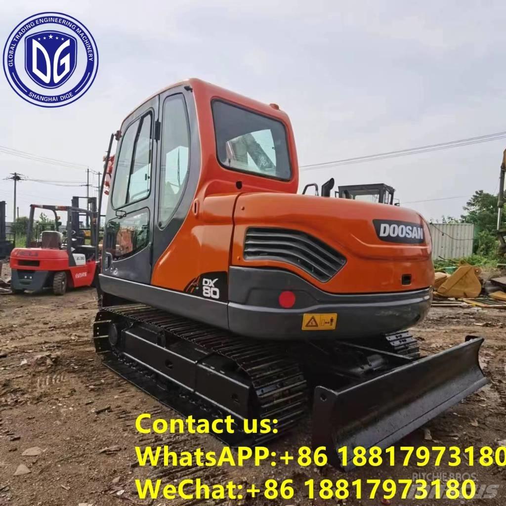Doosan DX 80 Koparki gąsienicowe
