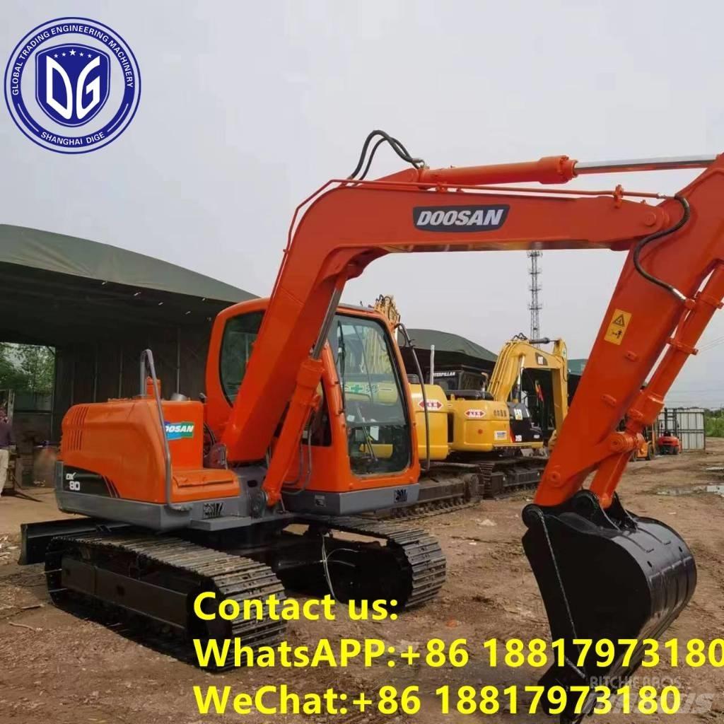 Doosan DX 80 Koparki gąsienicowe