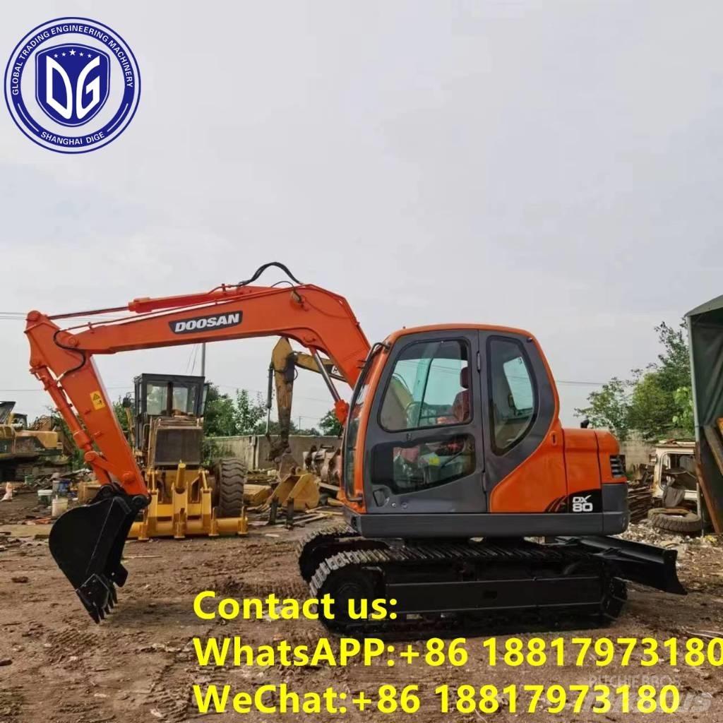 Doosan DX 80 Koparki gąsienicowe