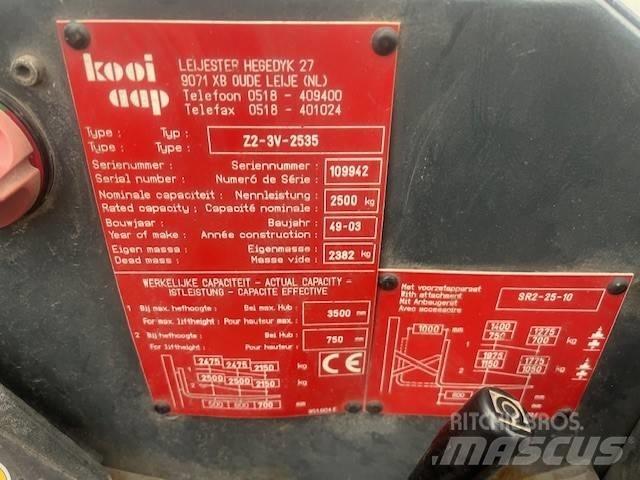 Kooi-Aap Z2-3V-2535 Wózki Diesla