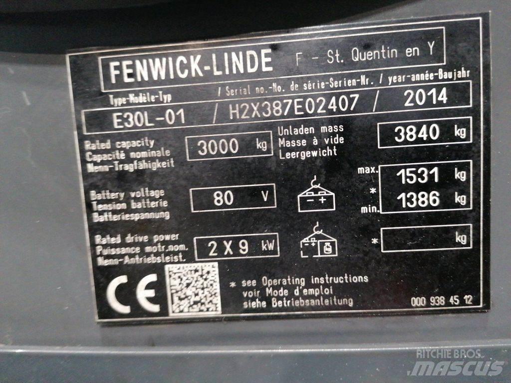 Linde E30L-01 Wózki elektryczne