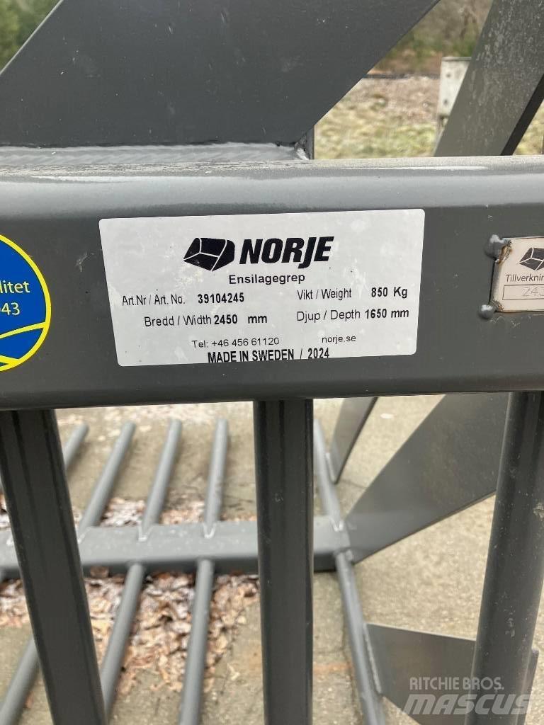 Norje Ensilagegrep Akcesoria do ładowaczy czołowych